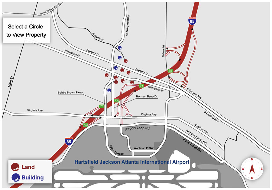 Space for Lease near Atlanta Airport